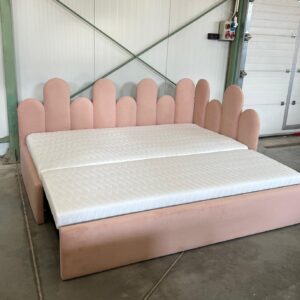 Łóżko dziecięce Nubi w wersji z dodatkowym równym spaniem